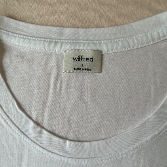 Aritzia Wilfred⎜ZELEN TANK⎜WHITE - Picture 11 of 15